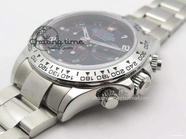 A7750 Edition Dial On SS JF Bracelet Black Daytona Best 116509 0404